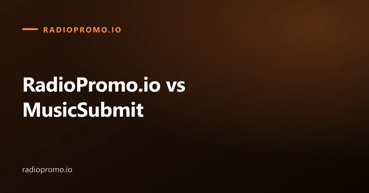 RadioPromo.io vs MusicSubmit